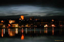 Late light over the pond