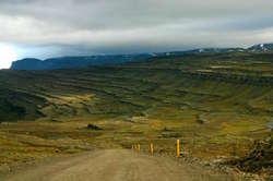 Coming down the Öxi road into Berufjörður