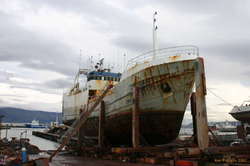 Oddgeir is a funny shaped boat