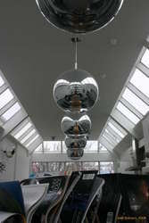 Well lit coffee house