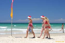 Christmas at the beach