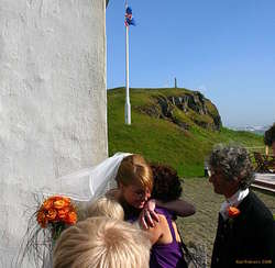 Alda with her parents in law