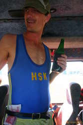 Glíma stars don't always get money stuffed in their belts