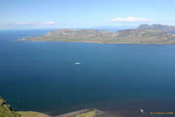 The coast guard was arriving