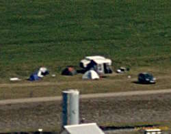 Looks like no-one's left at camp