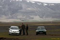 Bel, Eggert and Eva by Gluggafoss