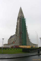 Scaffoldorama on Hallgrímskirkja