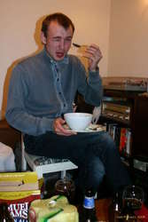 Úlfar reckons it's a bit spicy