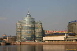 Weird glass balconies