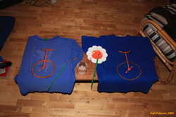 I made some jerseys for the season finale