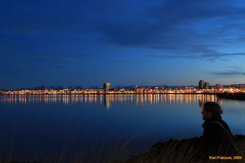 Karl in the evening glow