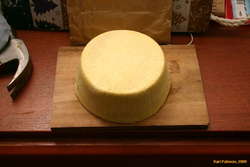 Cheese air drying prior to waxing (the next day)