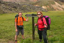 Kata and I, ready for anything.