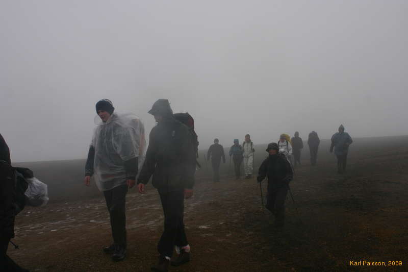 Traipsing across the plateau