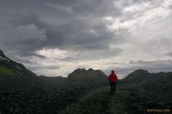 Kata under a forboding sky