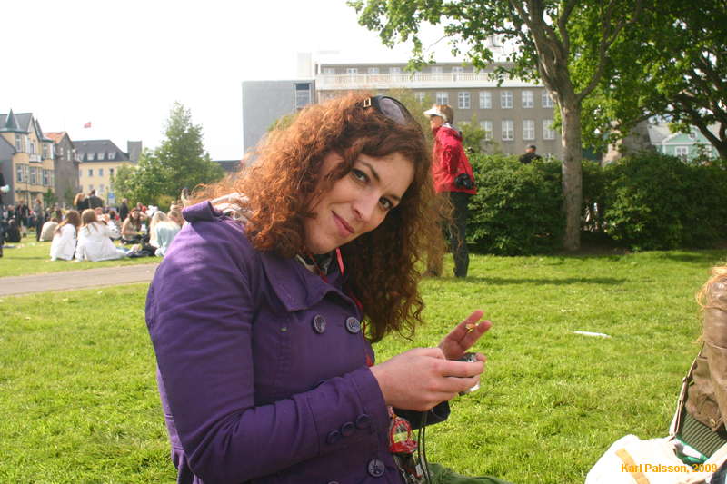 Kata on Austurvöllur