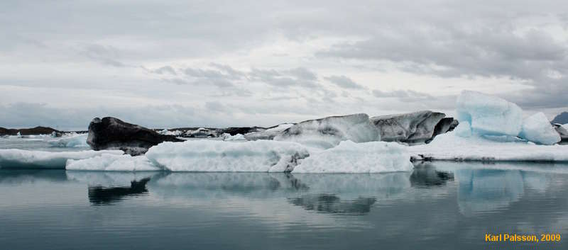 Cool bergs in Jökulsárlón