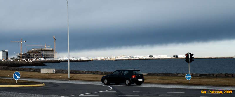 Heavy clouds one morning