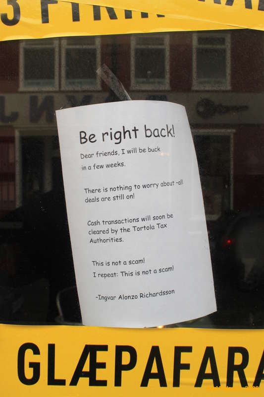 Tortola real estate office, Laugarvegur