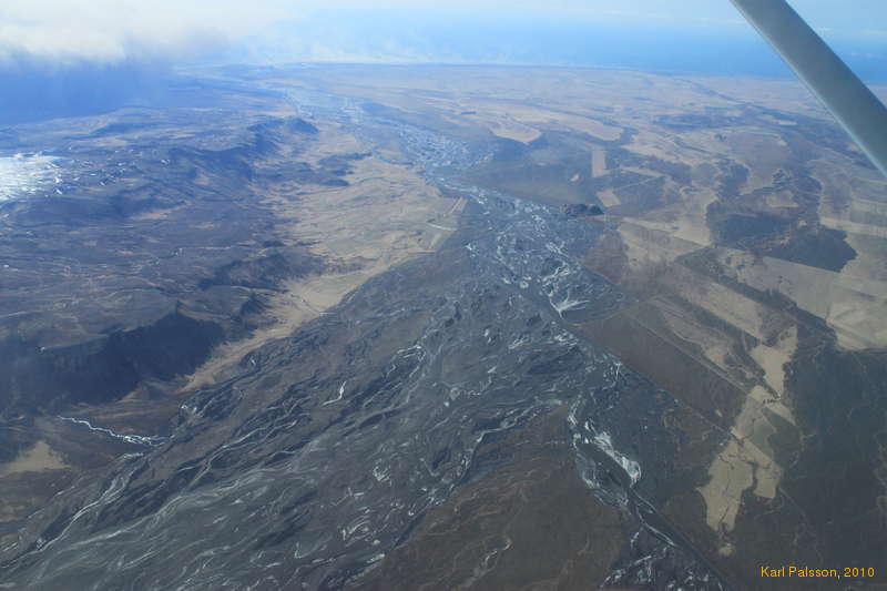 Markárfljót is even messier than normal