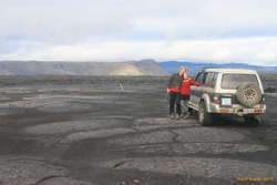 Bjöggi, Ásta, and what passes for a road out here