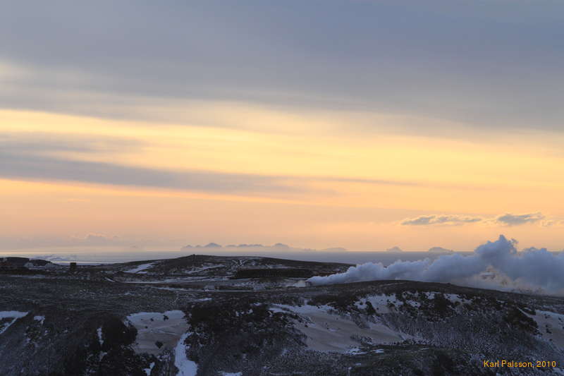 Vestmannaeyja from Hengill