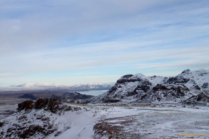 The view ahead to Vörðuskeggi