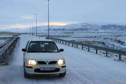 Mighty micra, with Kata cheering inside