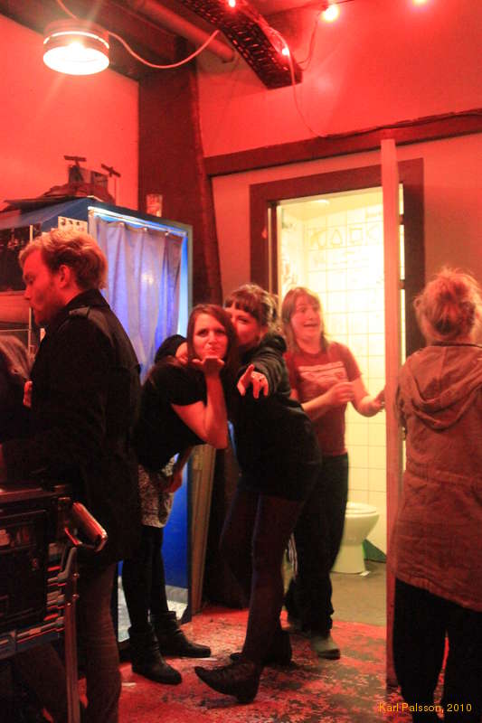 Bella and Eija at Bakkus