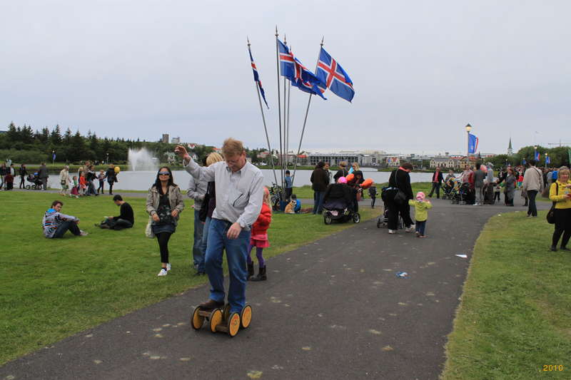 Haddi gets in on the action