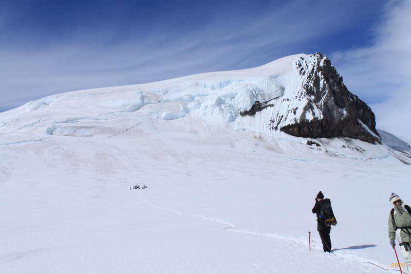 Hvannadalshnúkur in a patch of sun
