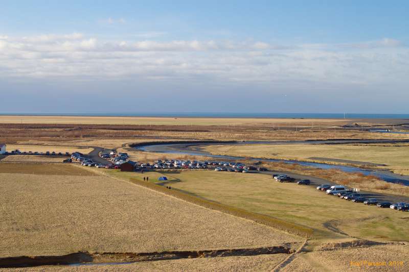 Lots of cars, all full of hikers