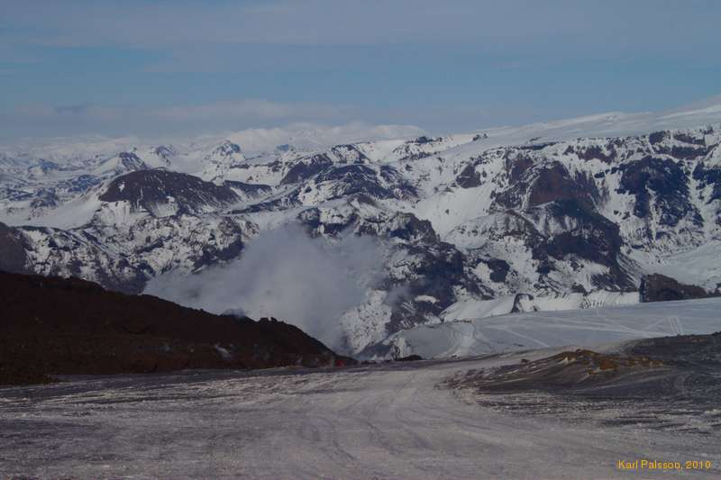 Fabulous view even without the lava