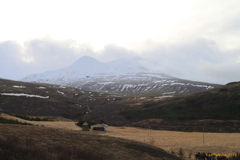 Morning view to the top