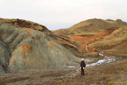 Iveta in the rainbow valley