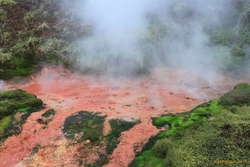 Red mud pools near Sogsel