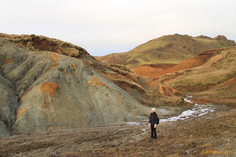 Iveta in the rainbow valley