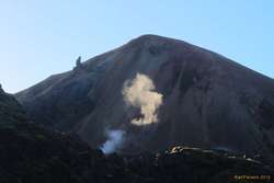 Sunlight catching some steam by Brennisteinsalda