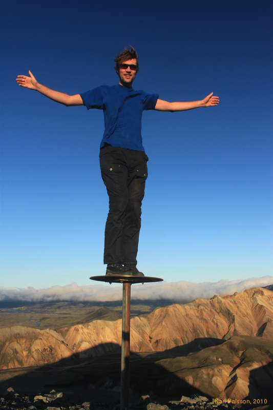 On top of Bláhnúkur