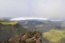 Looking north towards Katla from Skálarfjall