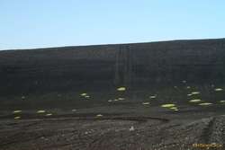 Steep, deep sand, we didn't even try