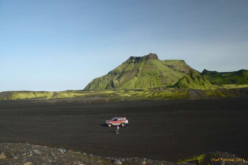 The patrol, Kurl and Kistufell, the northern side of Hafursey