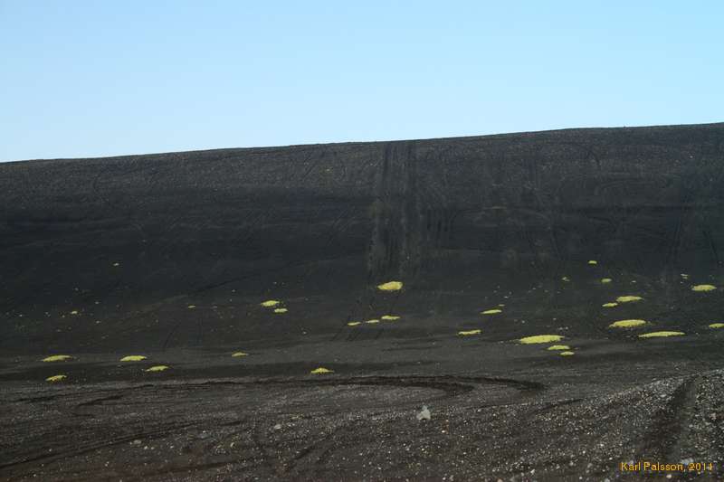 Steep, deep sand, we didn't even try