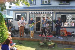 Baku Baku in a garden