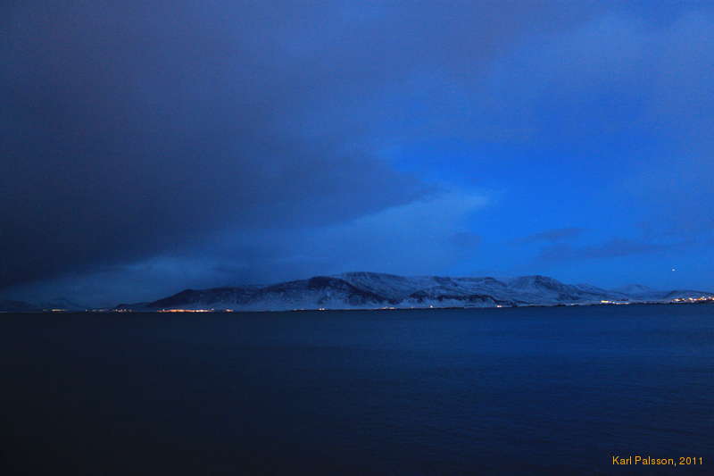 Calm dusk on the bay