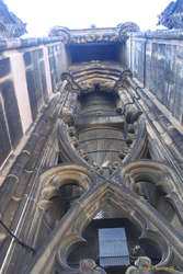 Inside the Scott Monument