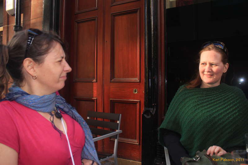 Steph and Eva have a disagreement