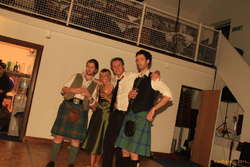 Callum, Callum's sister, me and Eck