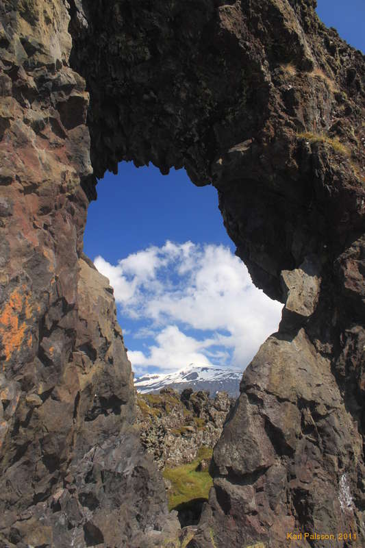 Snæfellsjökull from Djúpalónssandur