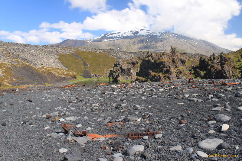 Wreckage on Djúpalónssandur